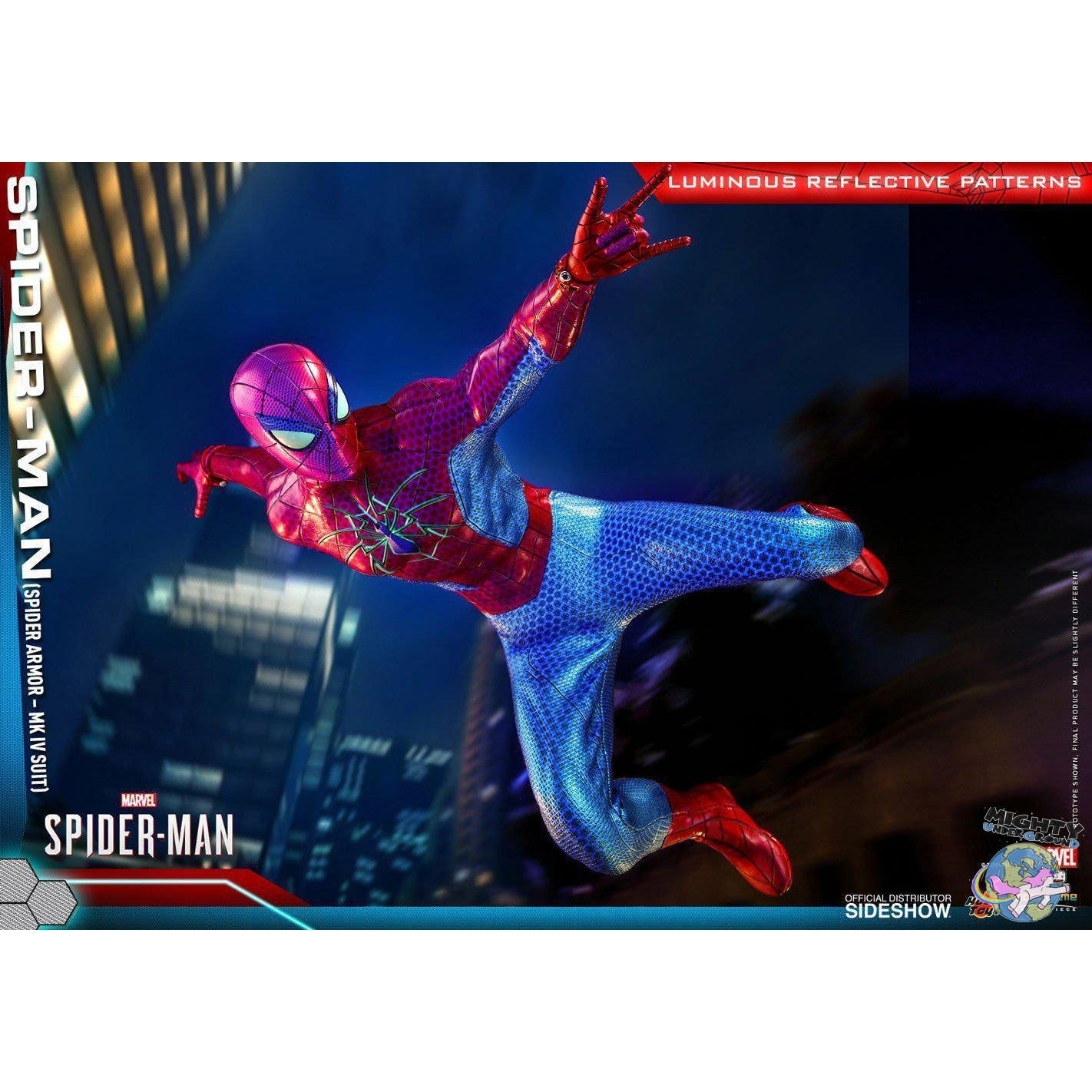 Marvel: Spider-Man Game - Spider Armor MK IV Suit 1/6 VORBESTELLUNG!-Actionfiguren-Hot Toys-mighty-underground