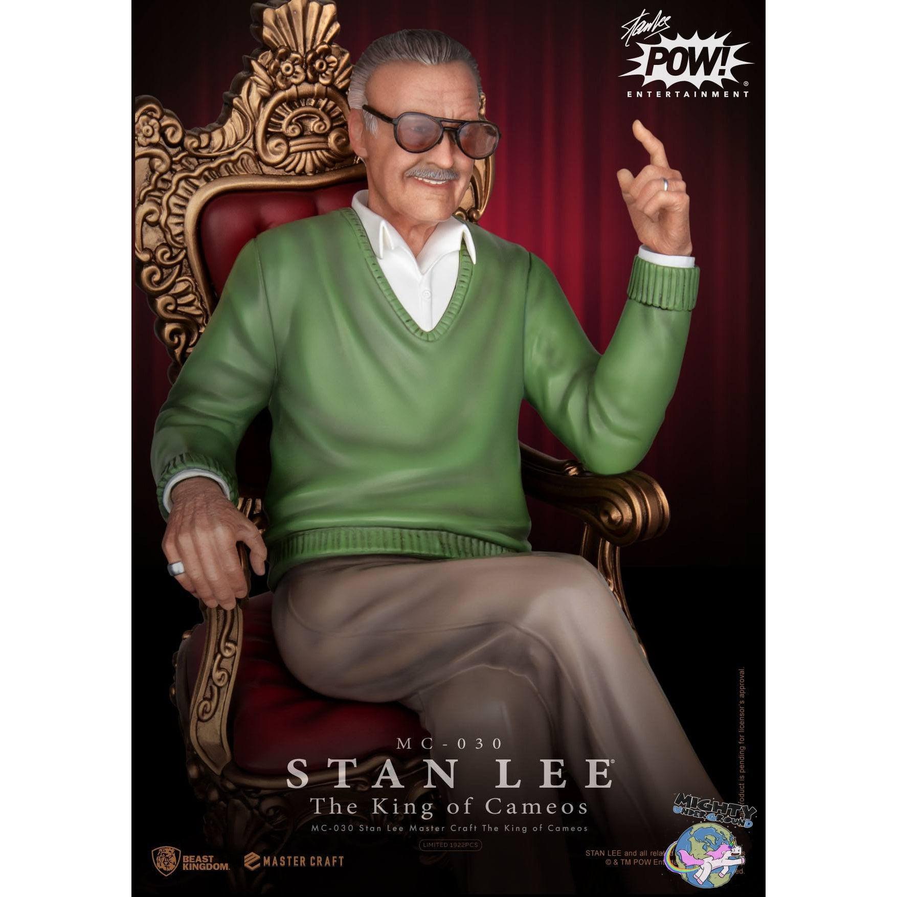 Marvel: Stan Lee The King of Cameos - Master Craft Statue-Statue-Beast Kingdom-Mighty Underground