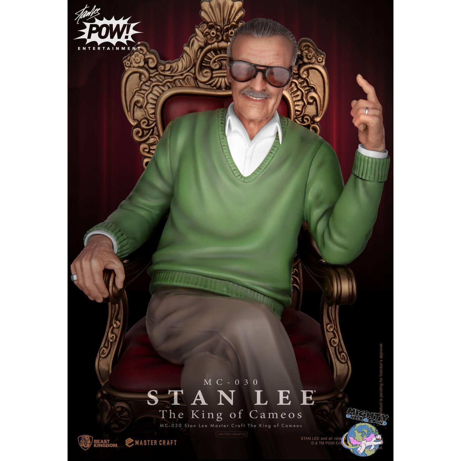 Marvel: Stan Lee The King of Cameos - Master Craft Statue-Statue-Beast Kingdom-Mighty Underground