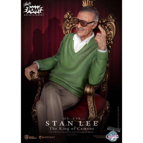 Marvel: Stan Lee The King of Cameos - Master Craft Statue-Statue-Beast Kingdom-Mighty Underground