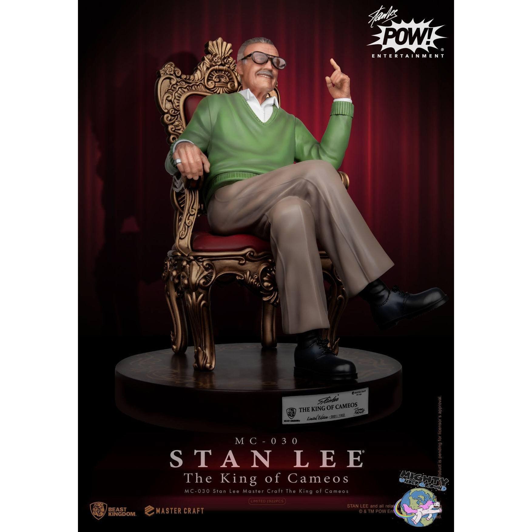 Marvel: Stan Lee The King of Cameos - Master Craft Statue-Statue-Beast Kingdom-Mighty Underground