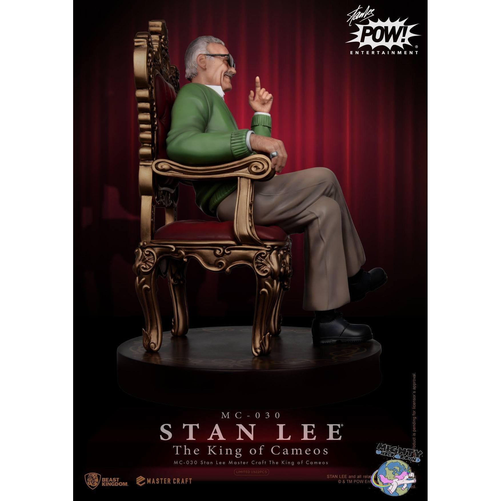 Marvel: Stan Lee The King of Cameos - Master Craft Statue-Statue-Beast Kingdom-Mighty Underground