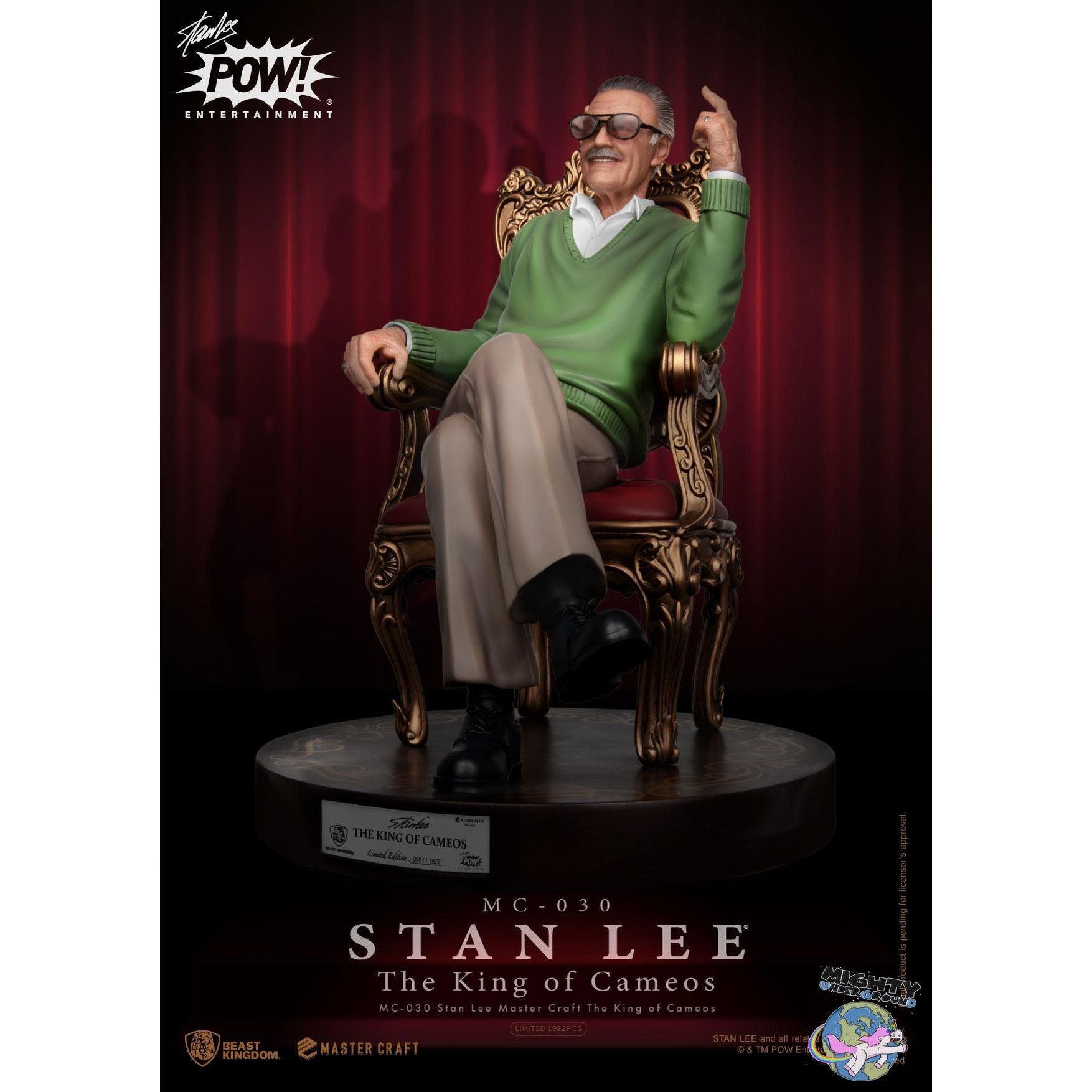 Marvel: Stan Lee The King of Cameos - Master Craft Statue-Statue-Beast Kingdom-Mighty Underground