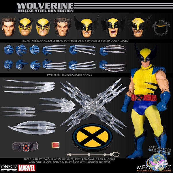 Marvel Universe: Wolverine - Deluxe Steel Box Edition VORBESTELLUNG!-Actionfiguren-Mezco Toys-Mighty Underground