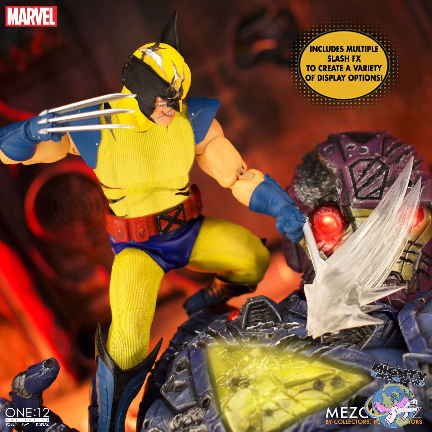 Marvel Universe: Wolverine - Deluxe Steel Box Edition VORBESTELLUNG!-Actionfiguren-Mezco Toys-Mighty Underground