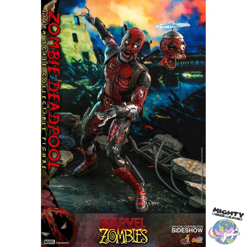 Marvel: Zombie Deadpool 1/6-Actionfiguren-Hot Toys-Mighty Underground