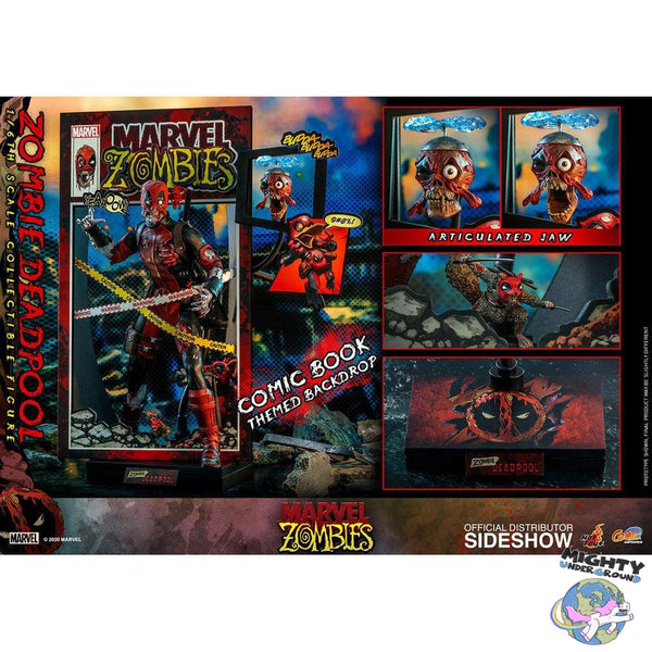 Marvel: Zombie Deadpool 1/6-Actionfiguren-Hot Toys-Mighty Underground
