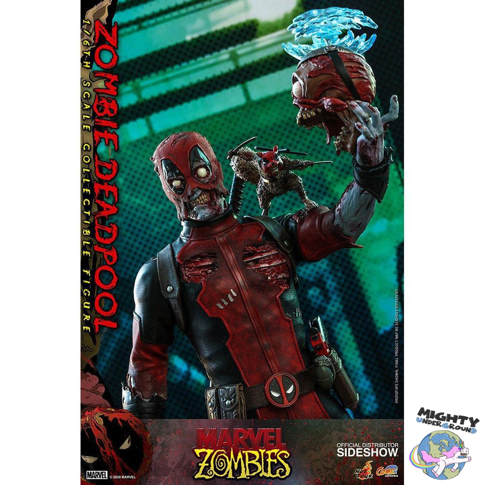 Marvel: Zombie Deadpool 1/6-Actionfiguren-Hot Toys-Mighty Underground