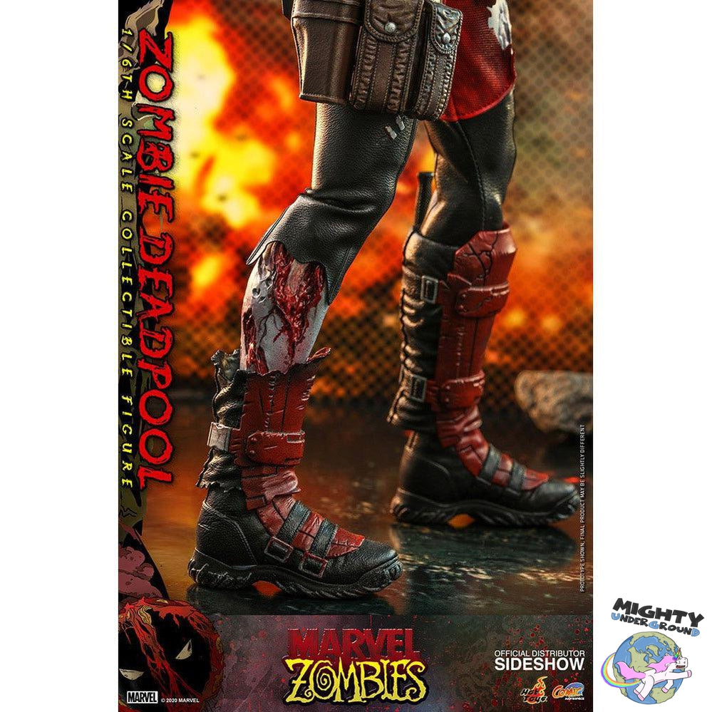 Marvel: Zombie Deadpool 1/6-Actionfiguren-Hot Toys-Mighty Underground