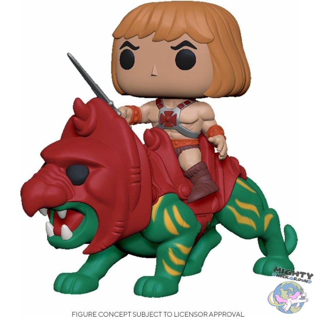 Masters of the Universe: He-Man on Battle Cat - Pop Rides VORBESTELLUNG!-POP! + Funkos-Funko-Mighty Underground