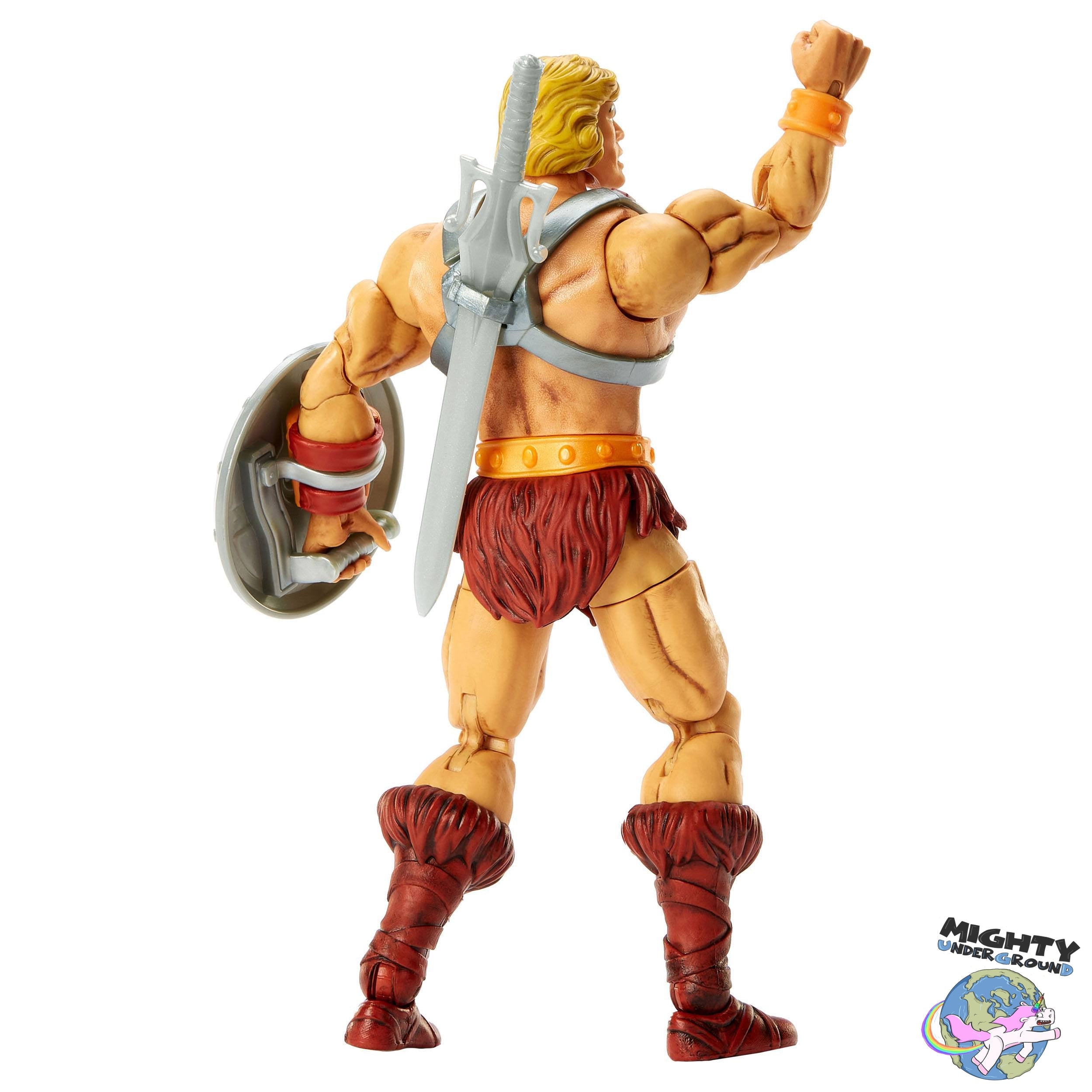 Masters of the Universe Masterverse: He-Man (40th Anniversary)-Actionfiguren-Mattel-Mighty Underground