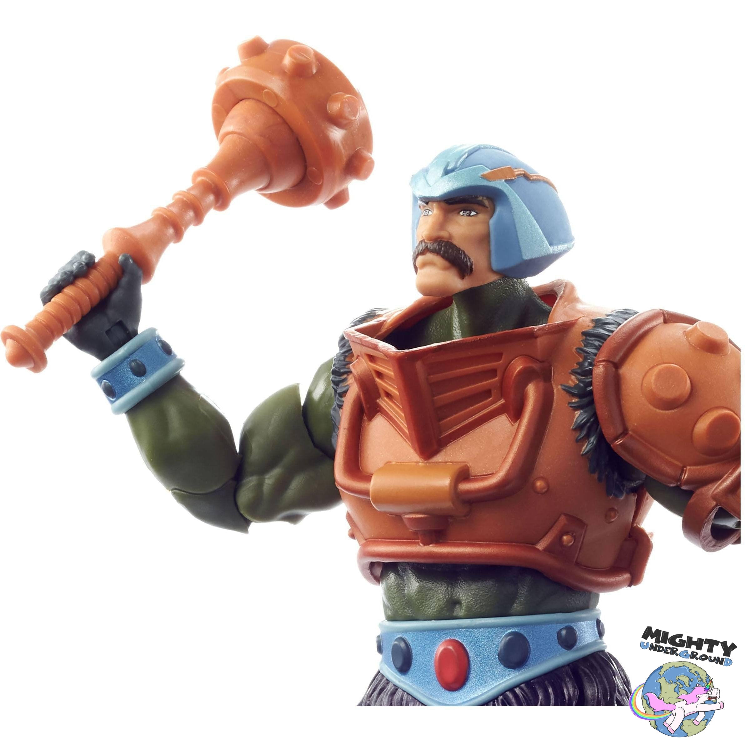 Masters of the Universe Revelation: Man-At-Arms-Actionfiguren-Mattel-Mighty Underground