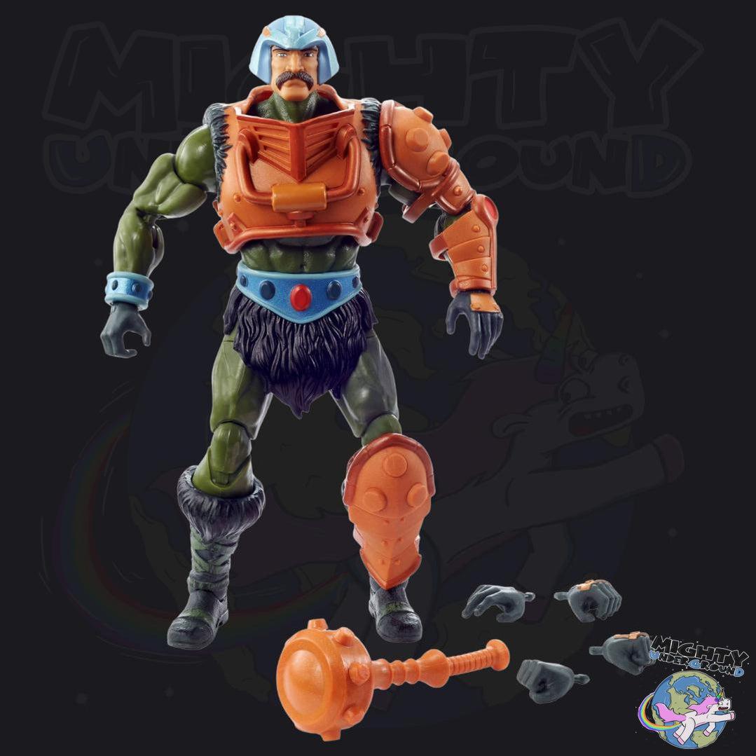 Masters of the Universe Revelation: Man-At-Arms-Actionfiguren-Mattel-Mighty Underground