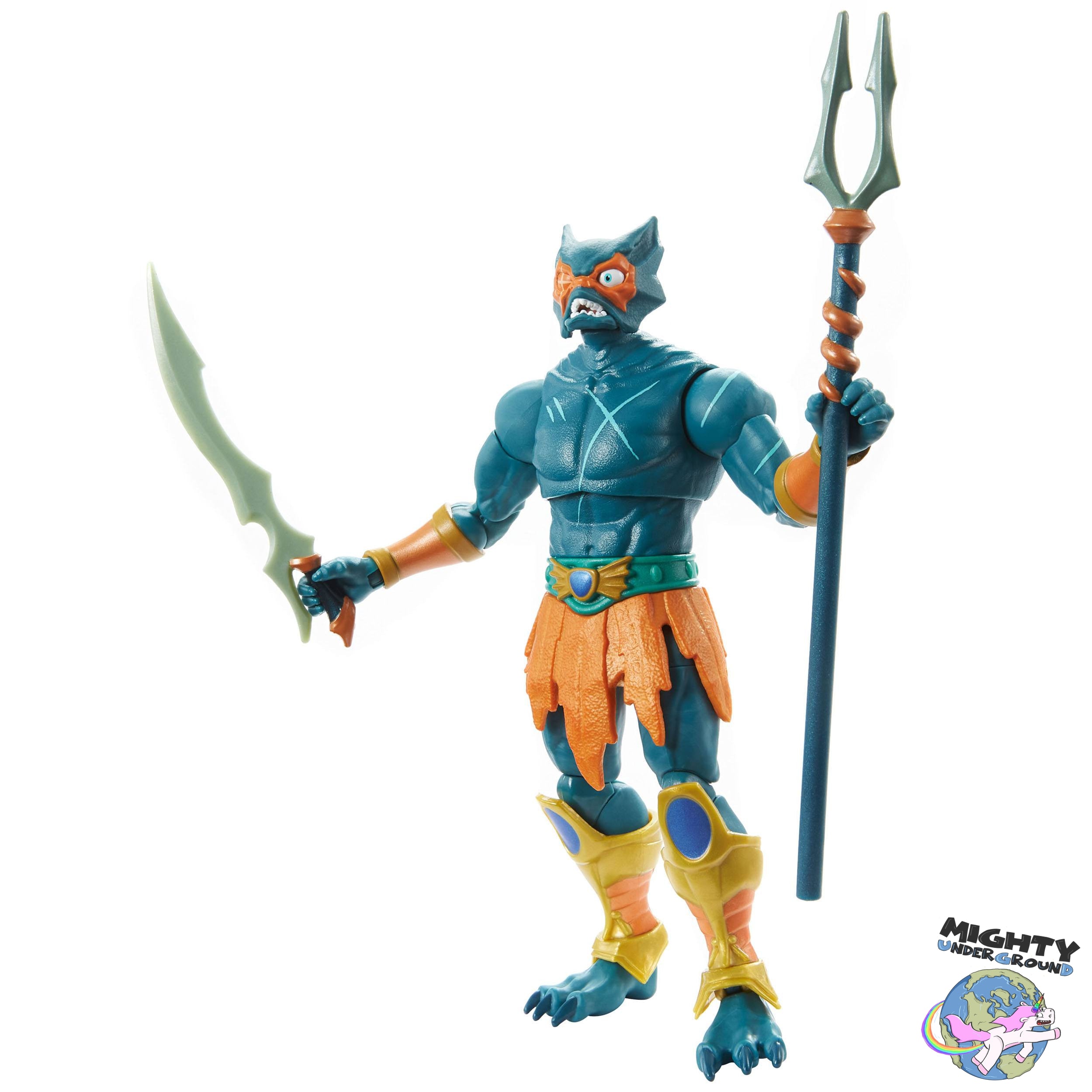 Masters of the Universe Revelation: Mer-Man-Actionfiguren-Mattel-Mighty Underground