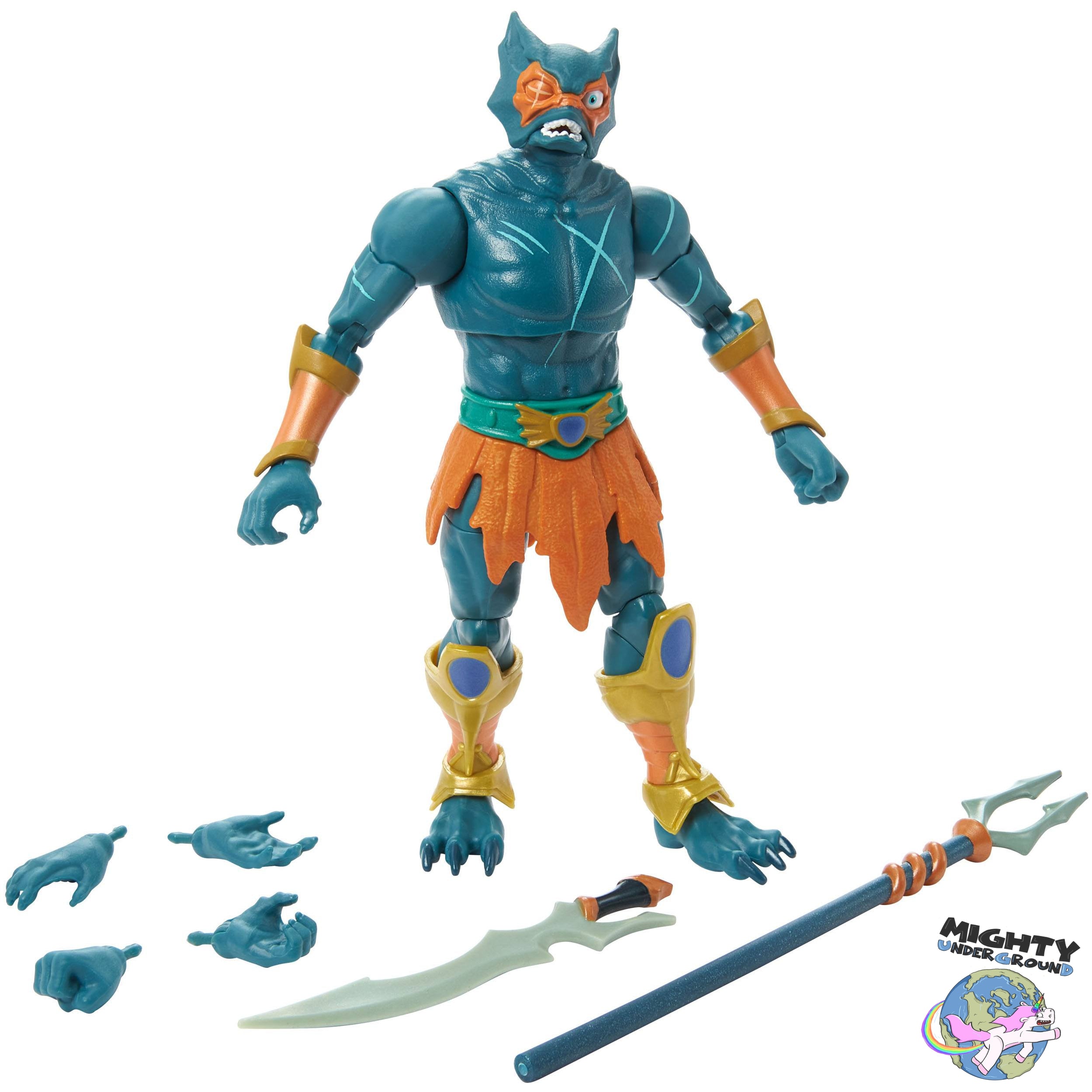 Masters of the Universe Revelation: Mer-Man-Actionfiguren-Mattel-Mighty Underground