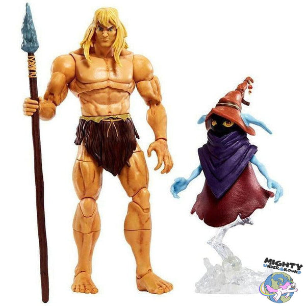 Masters of the Universe Revelation: Savage He-Man & Orko-Actionfiguren-Mattel-Mighty Underground