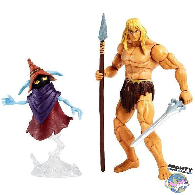 Masters of the Universe Revelation: Savage He-Man & Orko-Actionfiguren-Mattel-Mighty Underground