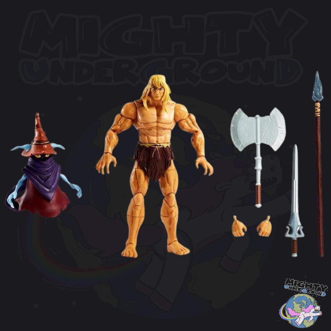 Masters of the Universe Revelation: Savage He-Man & Orko-Actionfiguren-Mattel-Mighty Underground