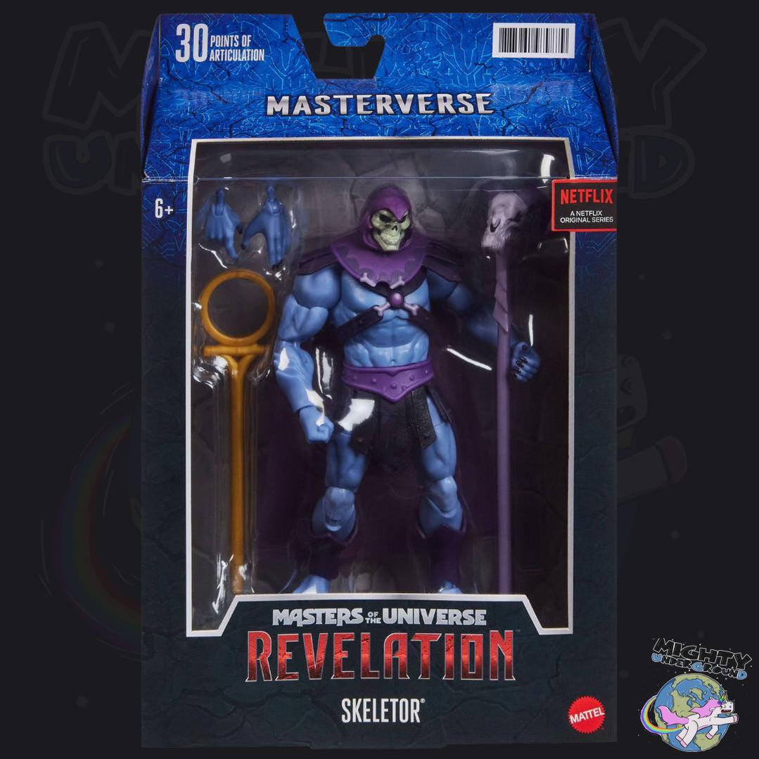 Masters of the Universe Revelation: Classic Skeletor VORBESTELLUNG!-Actionfiguren-Mattel-Mighty Underground