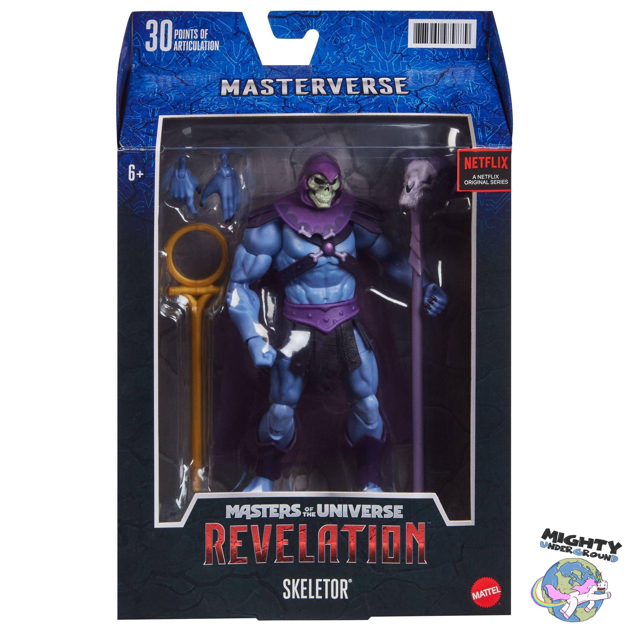 Masters of the Universe Revelation: Classic Skeletor VORBESTELLUNG!-Actionfiguren-Mattel-Mighty Underground