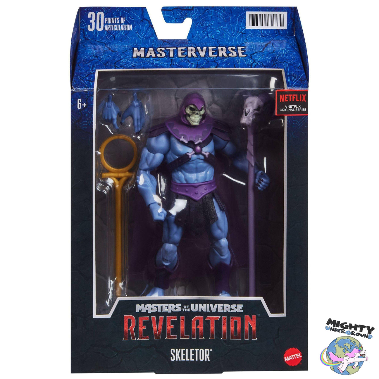 Masters of the Universe Revelation: Classic Skeletor VORBESTELLUNG!-Actionfiguren-Mattel-Mighty Underground