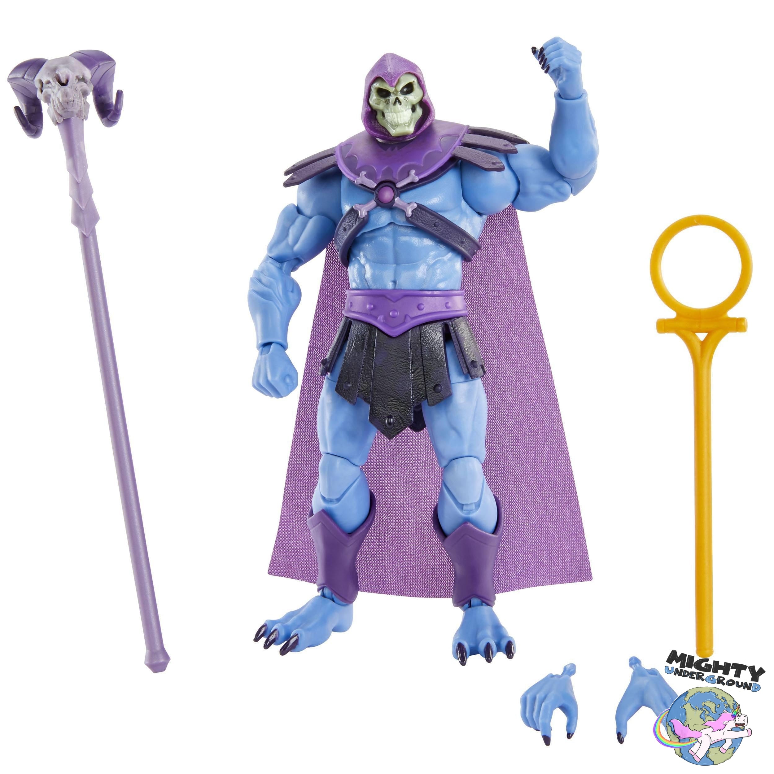 Masters of the Universe Revelation: Classic Skeletor VORBESTELLUNG!-Actionfiguren-Mattel-Mighty Underground