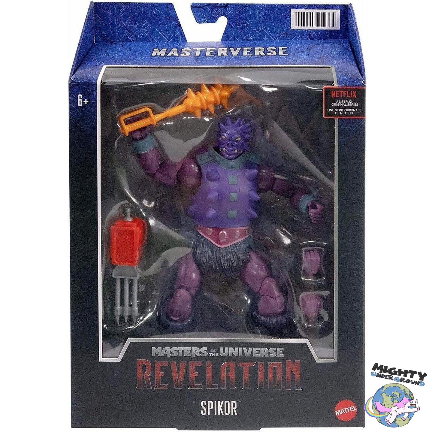 Masters of the Universe Revelation: Classic Spikor-Actionfiguren-Mattel-Mighty Underground