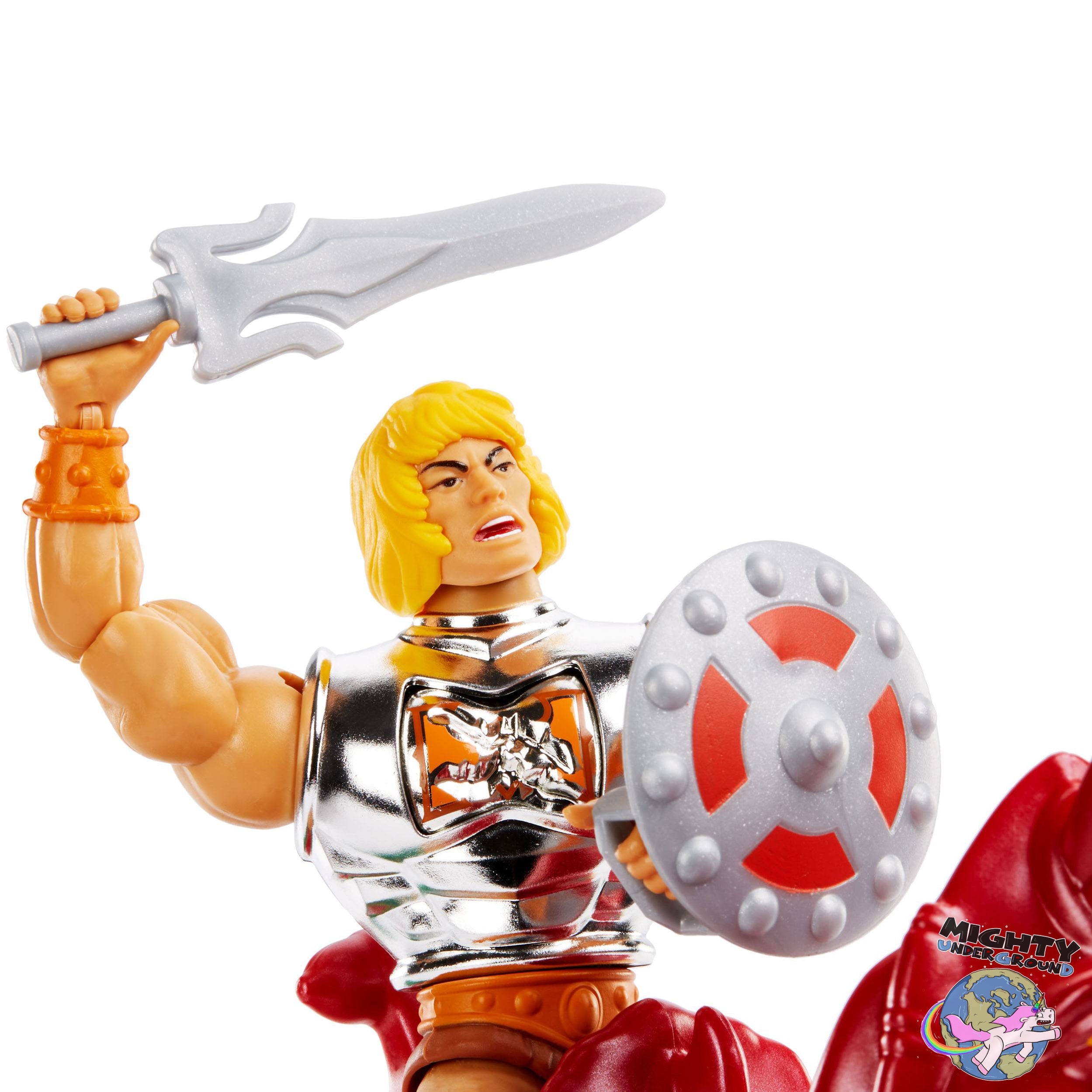 Masters of the Universe Origins: Battlefield Warriors 2-Pack-Actionfiguren-Mattel-Mighty Underground