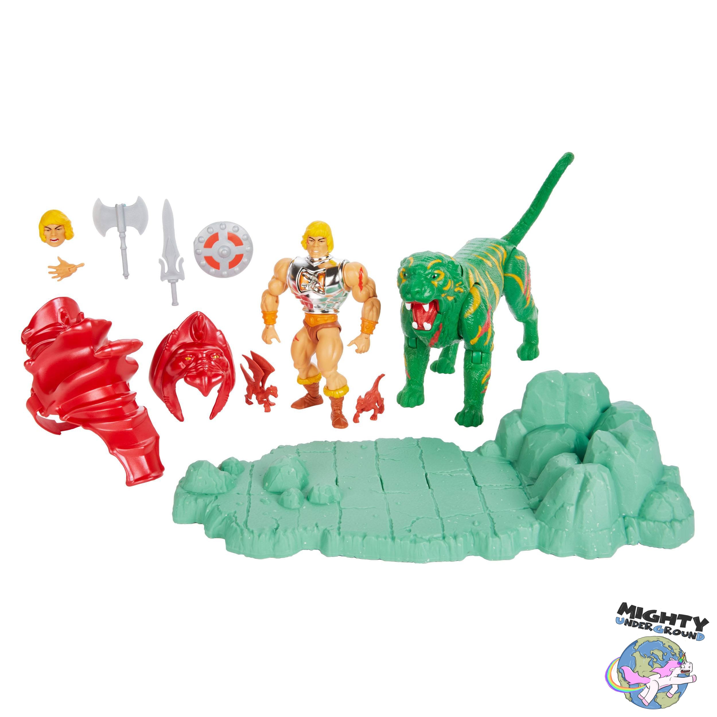 Masters of the Universe Origins: Battlefield Warriors 2-Pack-Actionfiguren-Mattel-Mighty Underground