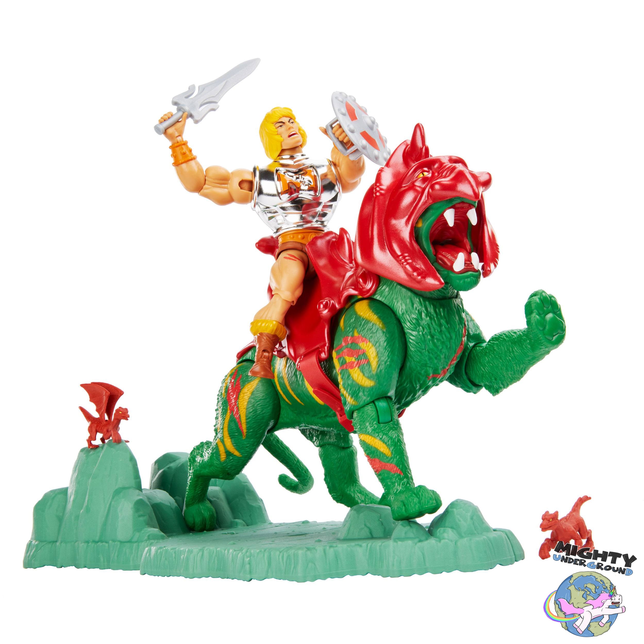 Masters of the Universe Origins: Battlefield Warriors 2-Pack-Actionfiguren-Mattel-Mighty Underground