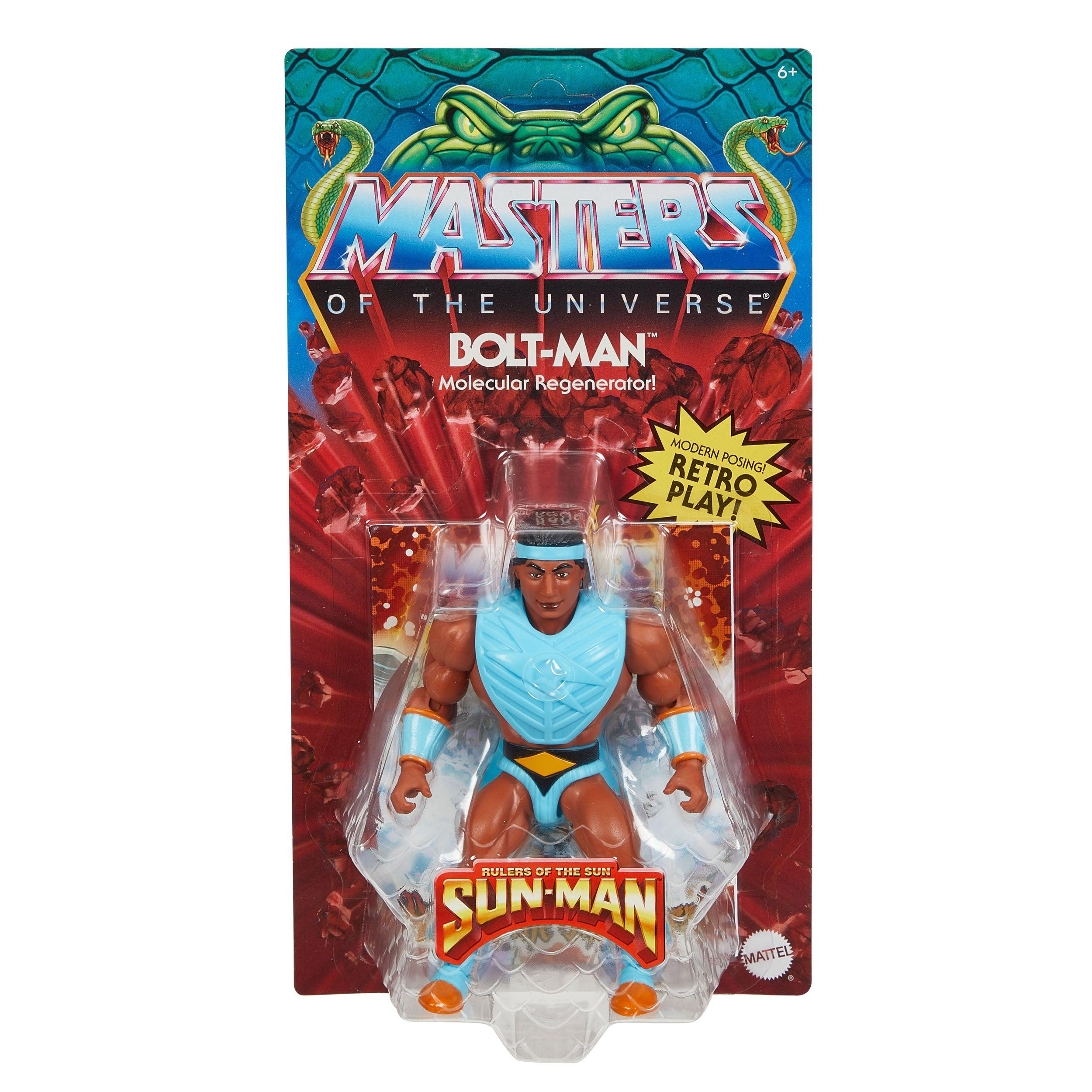 Masters of the Universe Origins: Bolt Man (US-Karte)-Actionfiguren-Mattel-Mighty Underground