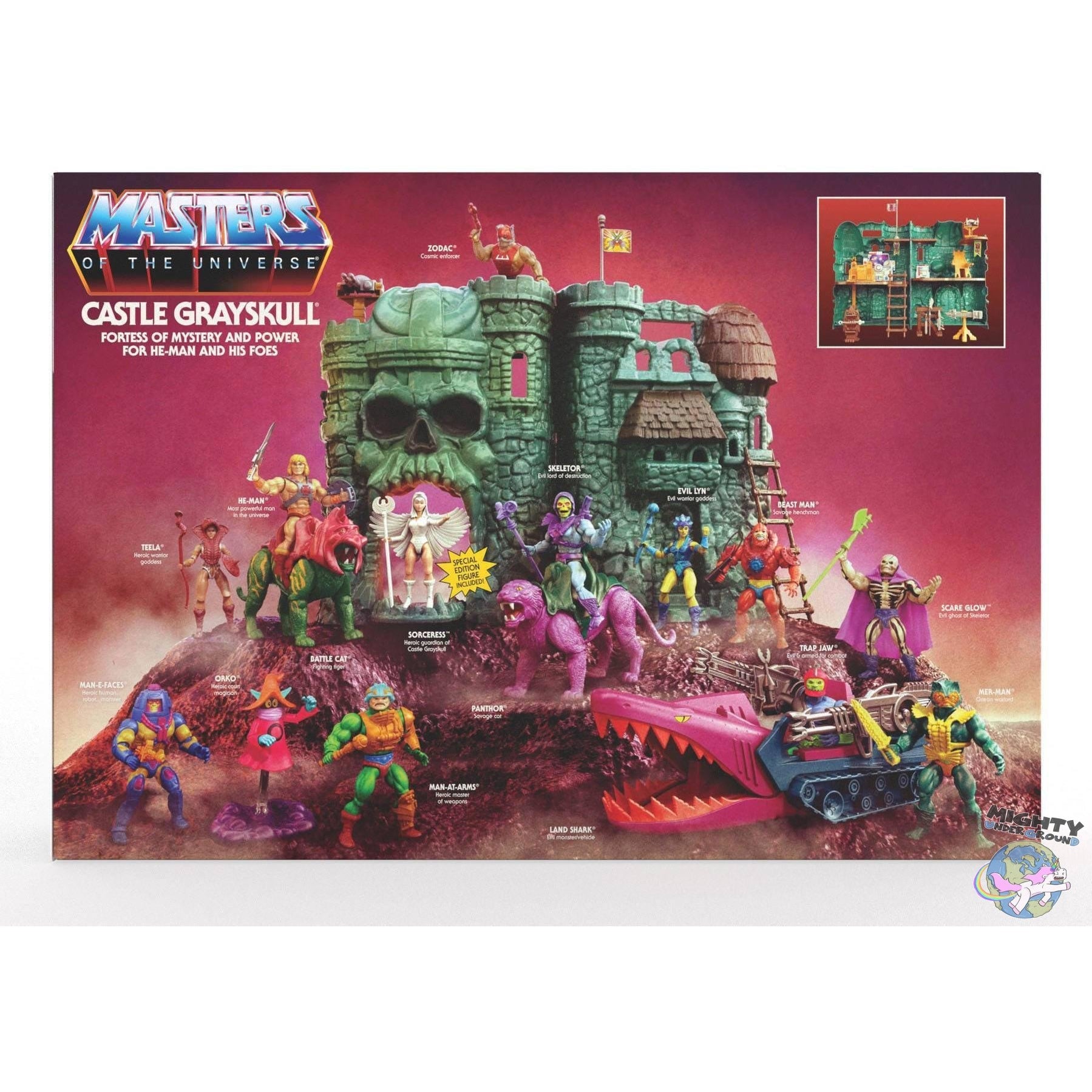 Masters of the Universe Origins: Castle Grayskull - VORBESTELLUNG!-Actionfiguren-Mattel-mighty-underground