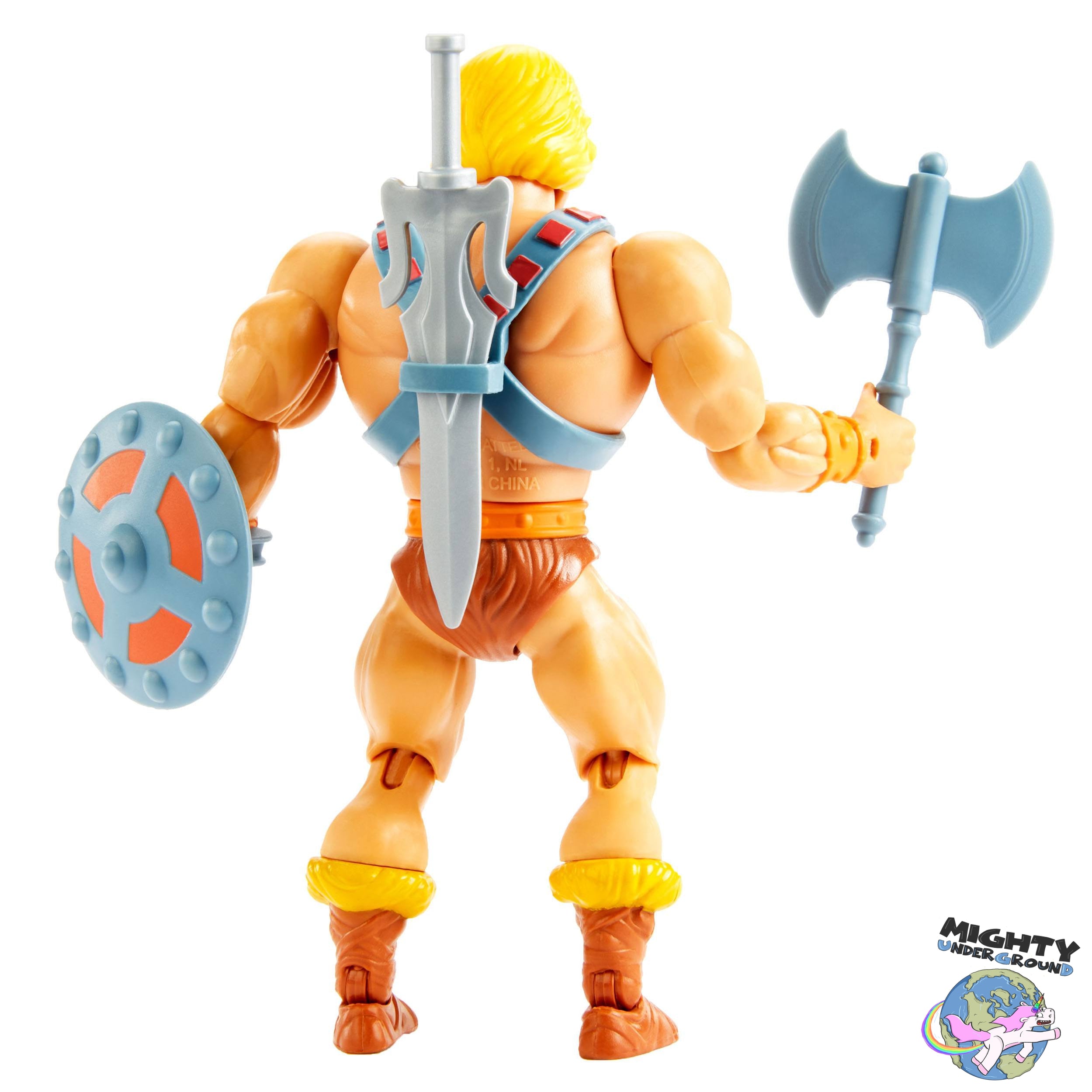 Masters of the Universe Origins: Classic He-Man-Actionfiguren-Mattel-Mighty Underground