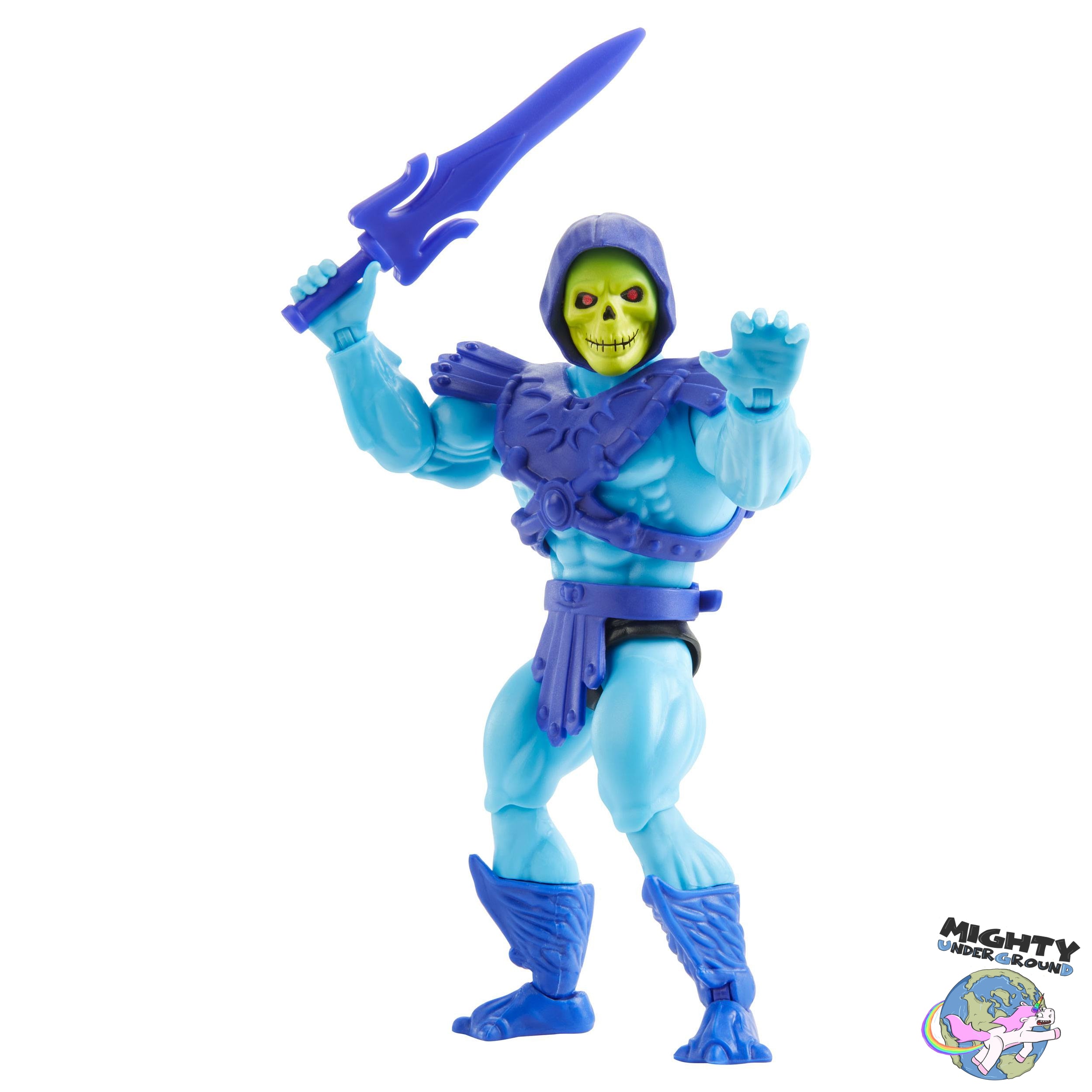 Masters of the Universe Origins: Classic Skeletor-Actionfiguren-Mattel-Mighty Underground