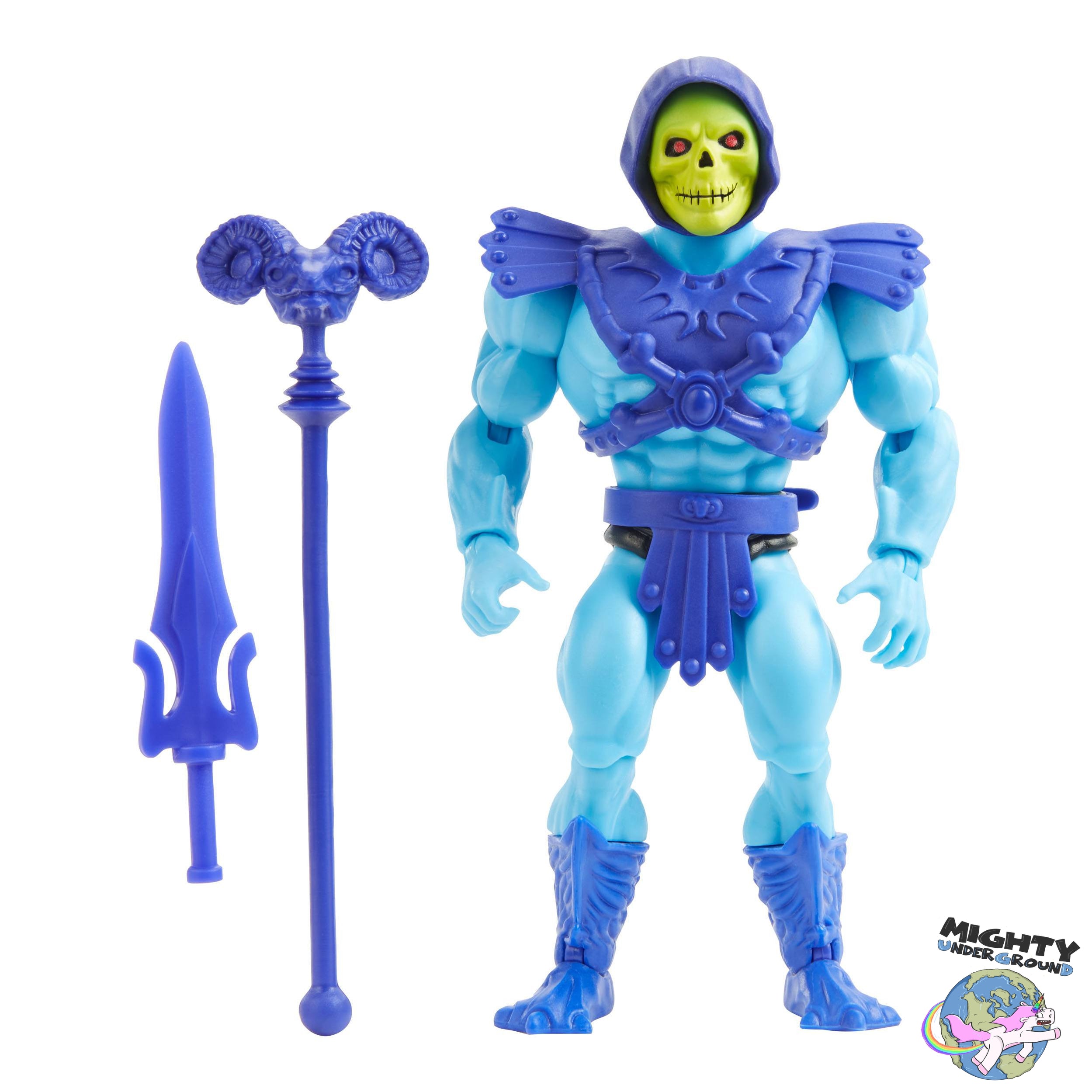 Masters of the Universe Origins: Classic Skeletor-Actionfiguren-Mattel-Mighty Underground