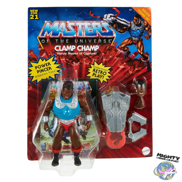 Masters of the Universe Origins Deluxe: Clamp Champ-Actionfiguren-Mattel-Mighty Underground