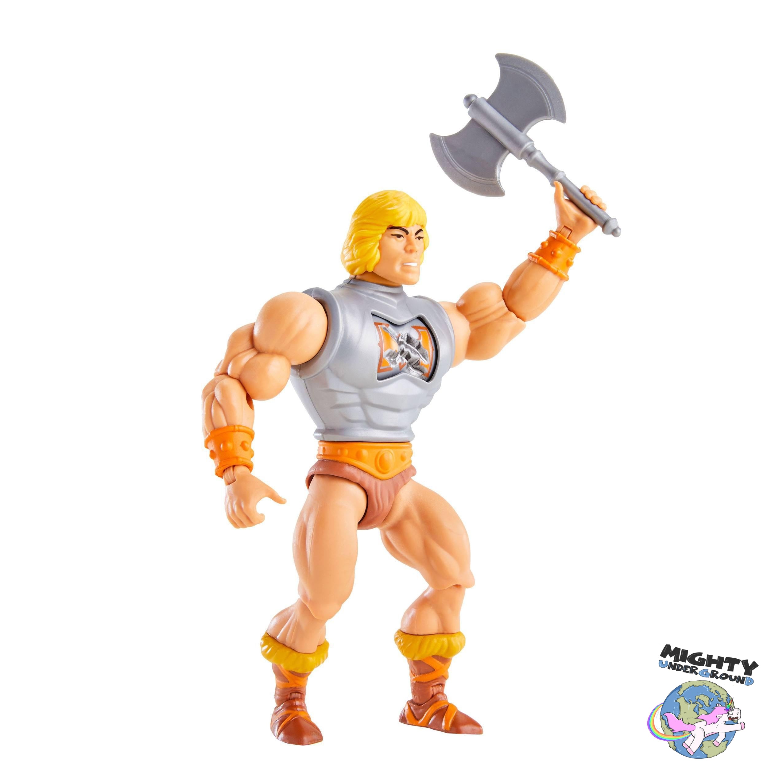 Masters of the Universe Origins Deluxe: He-Man - VORBESTELLUNG!-Actionfiguren-Mattel-Mighty Underground