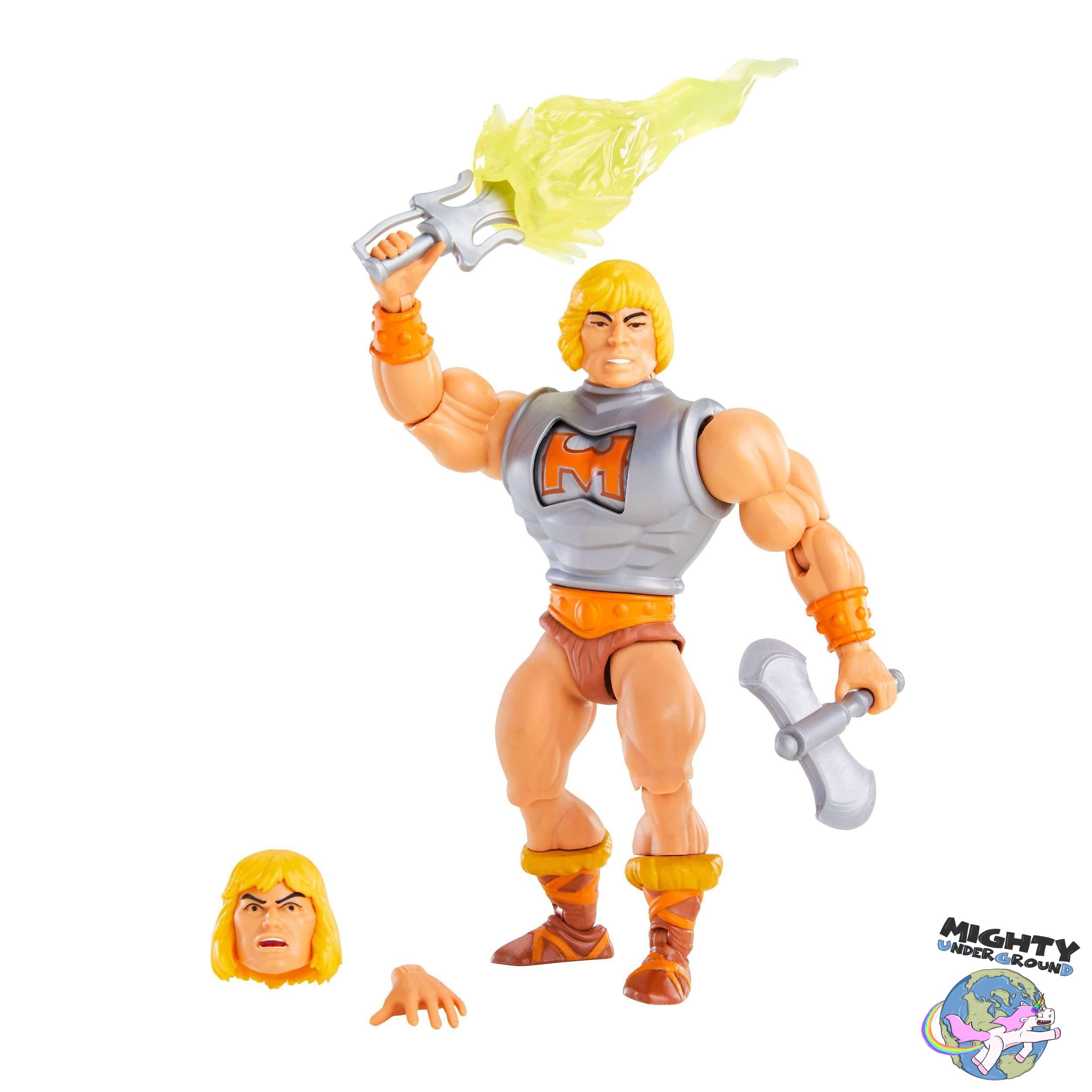 Masters of the Universe Origins Deluxe: He-Man - VORBESTELLUNG!-Actionfiguren-Mattel-Mighty Underground