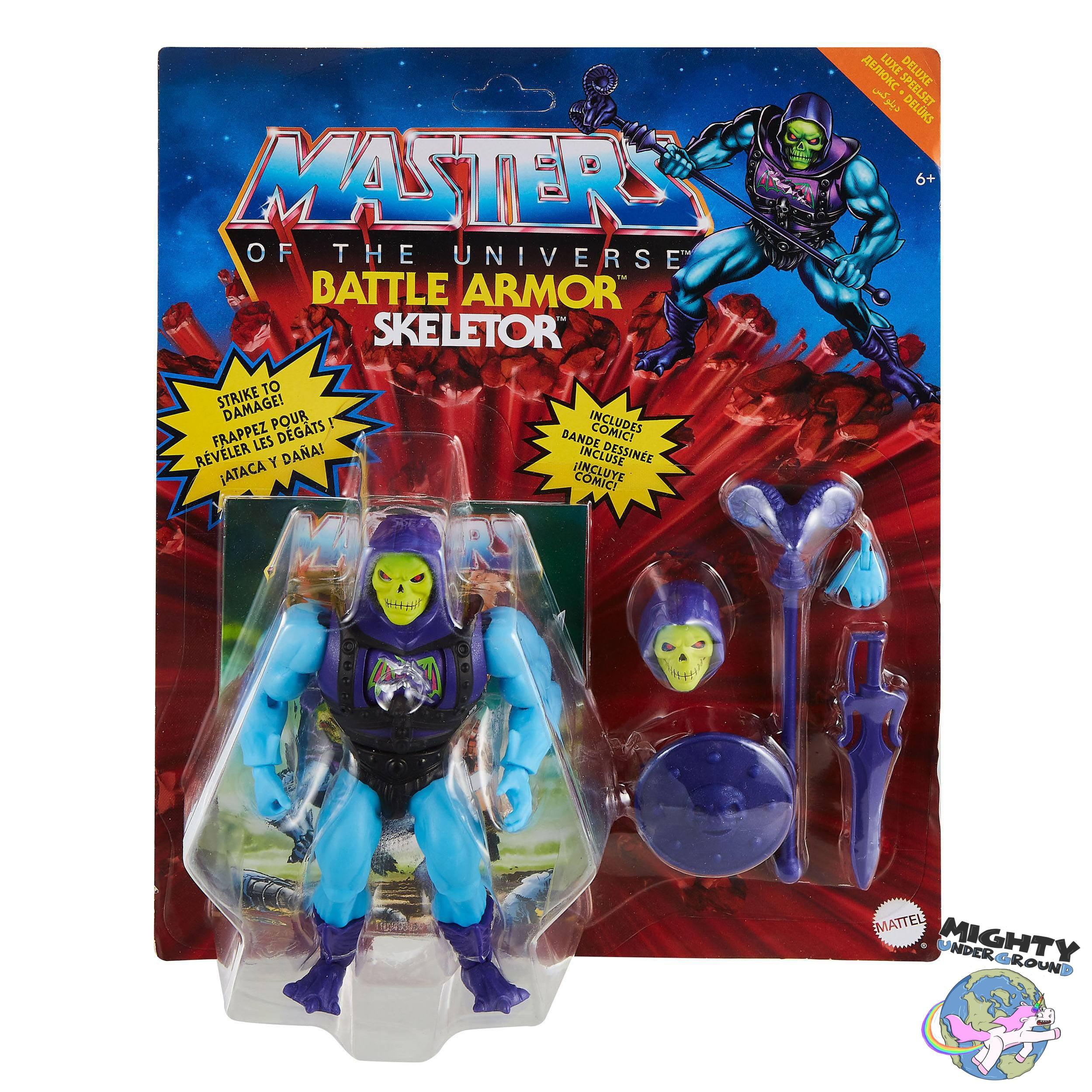 Masters of the Universe Origins Deluxe: Skeletor - VORBESTELLUNG!-Actionfiguren-Mattel-Mighty Underground