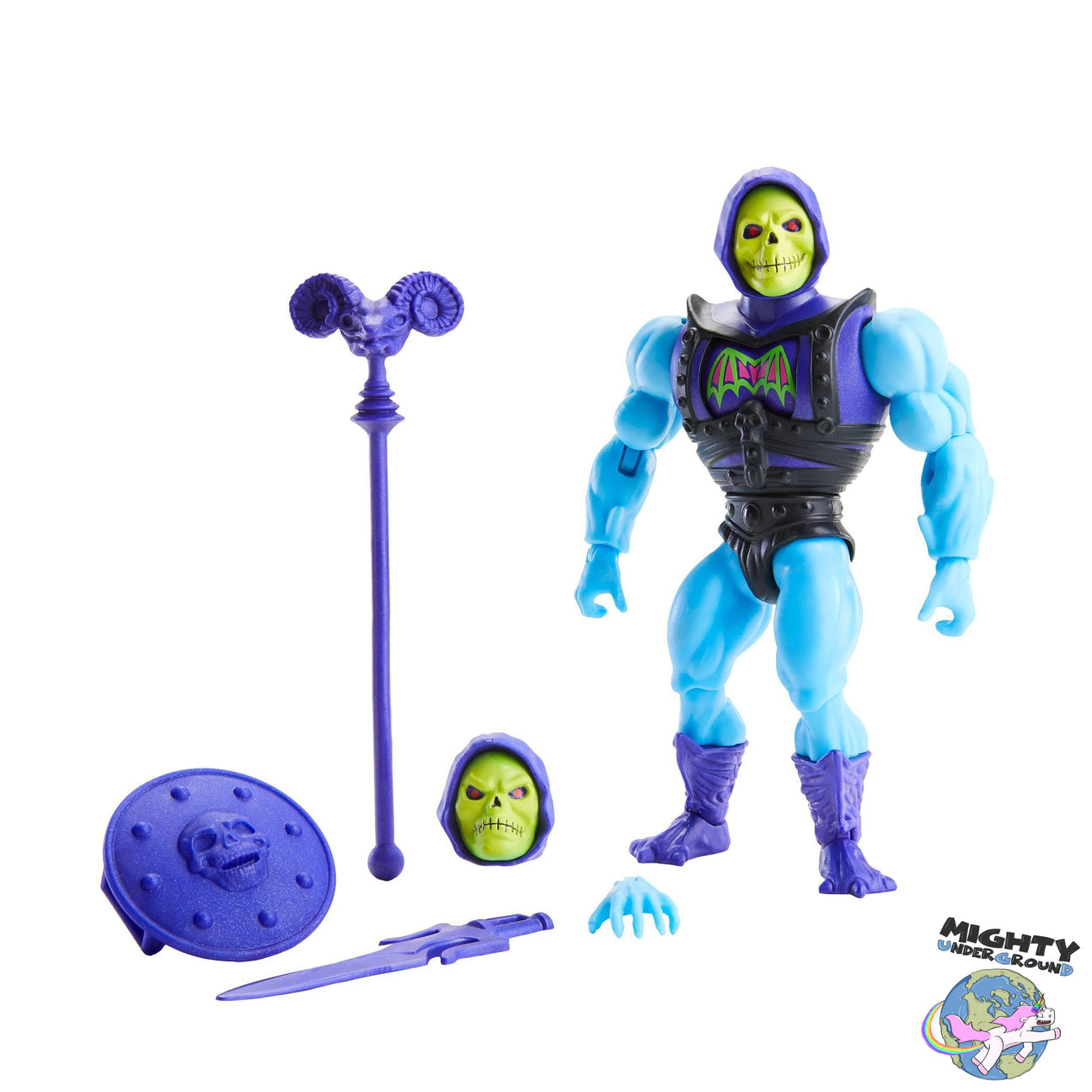 Masters of the Universe Origins Deluxe: Skeletor - VORBESTELLUNG!-Actionfiguren-Mattel-Mighty Underground
