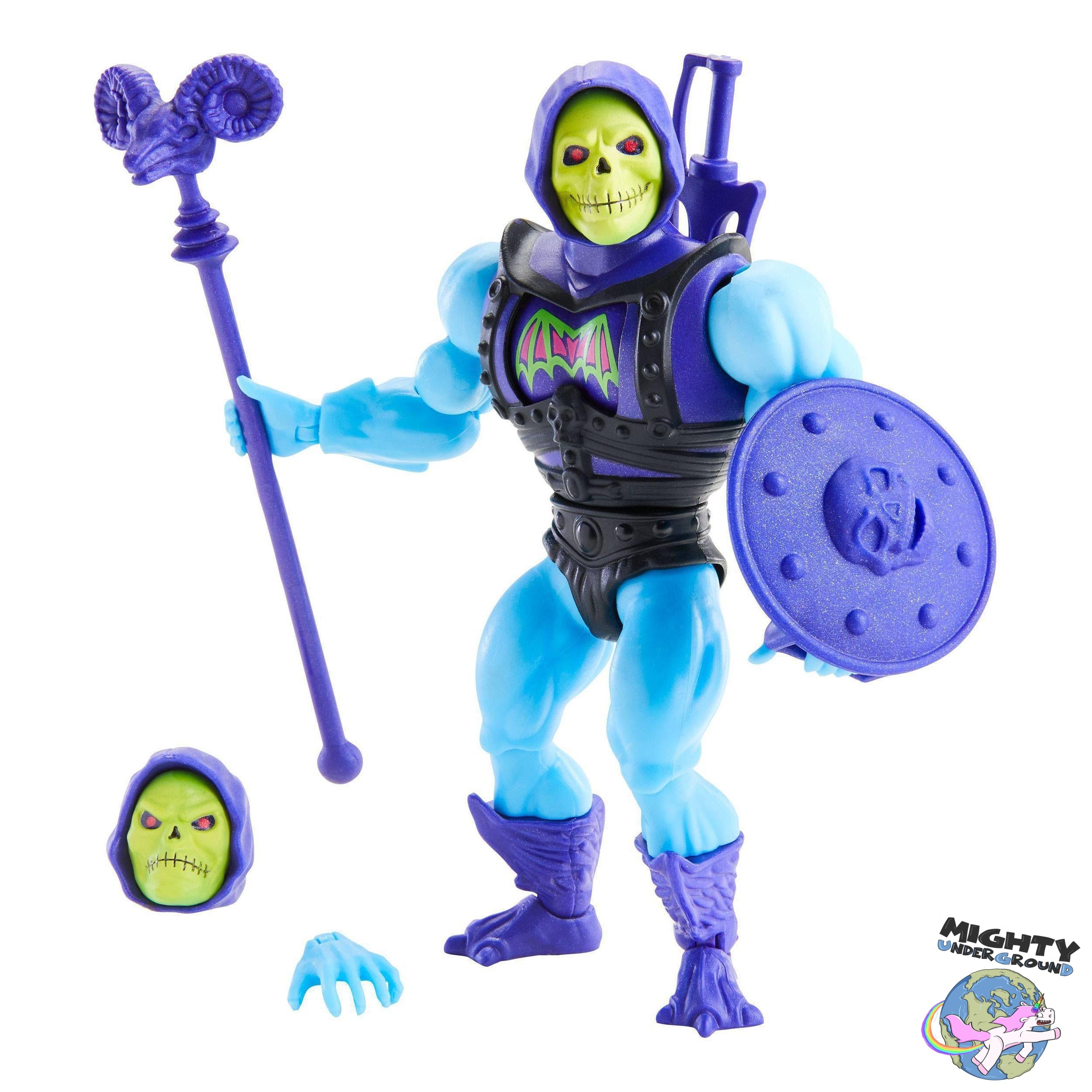 Masters of the Universe Origins Deluxe: Skeletor - VORBESTELLUNG!-Actionfiguren-Mattel-Mighty Underground