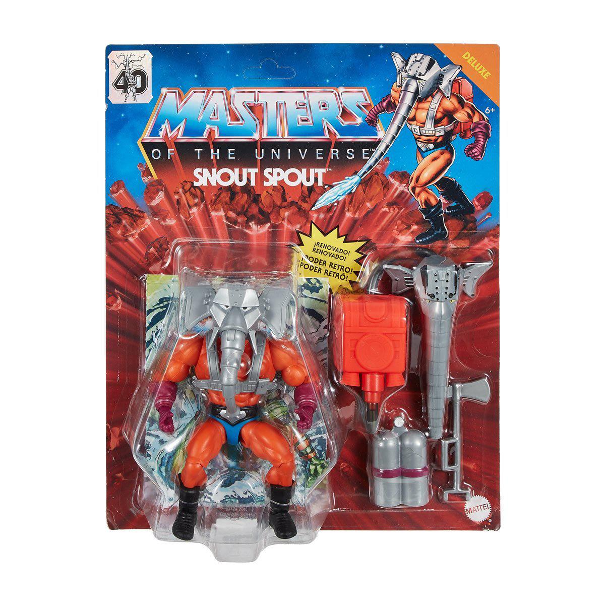 Masters of the Universe Origins: Deluxe Snout Spout (US-Karte)-Actionfiguren-Mattel-Mighty Underground