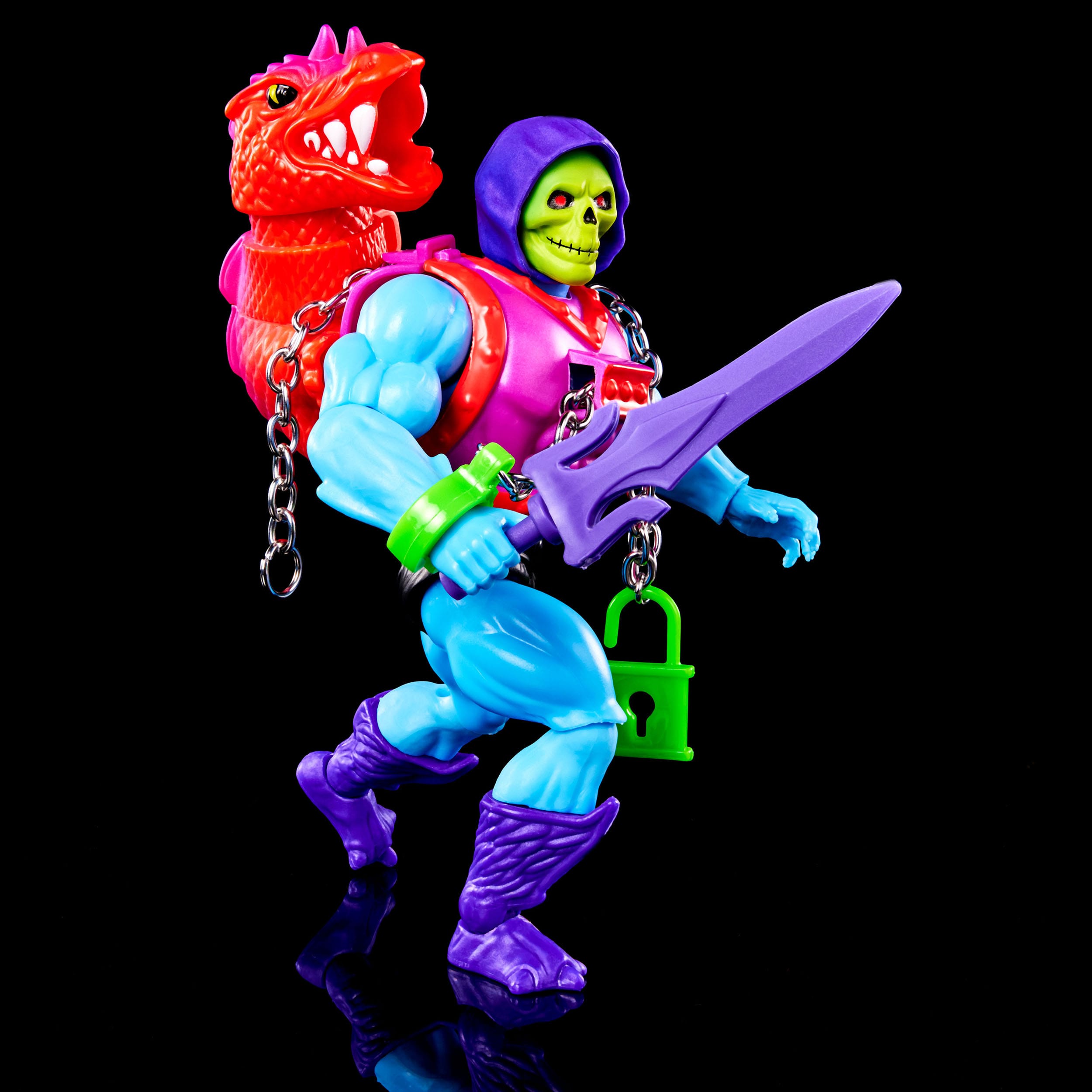 Masters of the Universe Origins: Dragon Blaster Skeletor Deluxe-Actionfiguren-Mattel-Mighty Underground