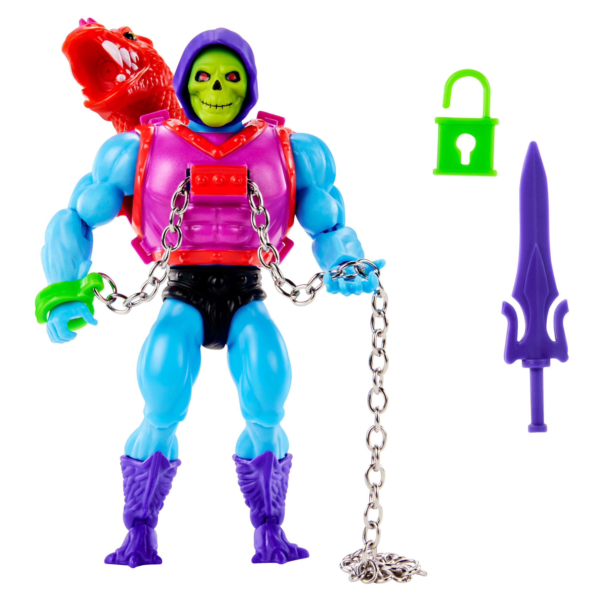 Masters of the Universe Origins: Dragon Blaster Skeletor Deluxe-Actionfiguren-Mattel-Mighty Underground