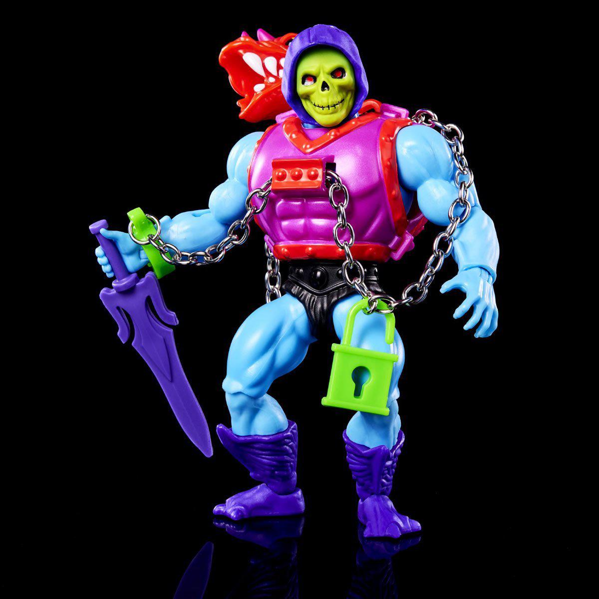 Masters of the Universe Origins: Dragon Blaster Skeletor Deluxe (US-Karte)-Actionfiguren-Mattel-Mighty Underground