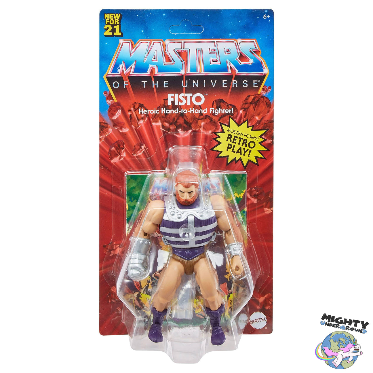 Masters of the Universe Origins: Fisto - VORBESTELLUNG!-Actionfiguren-Mattel-Mighty Underground