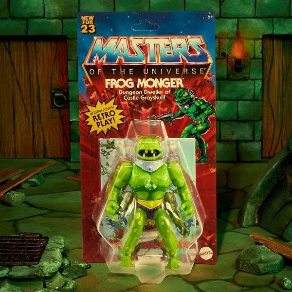 Masters of the Universe Origins: Frog Monger (US-Karte)-Actionfiguren-Mattel-Mighty Underground