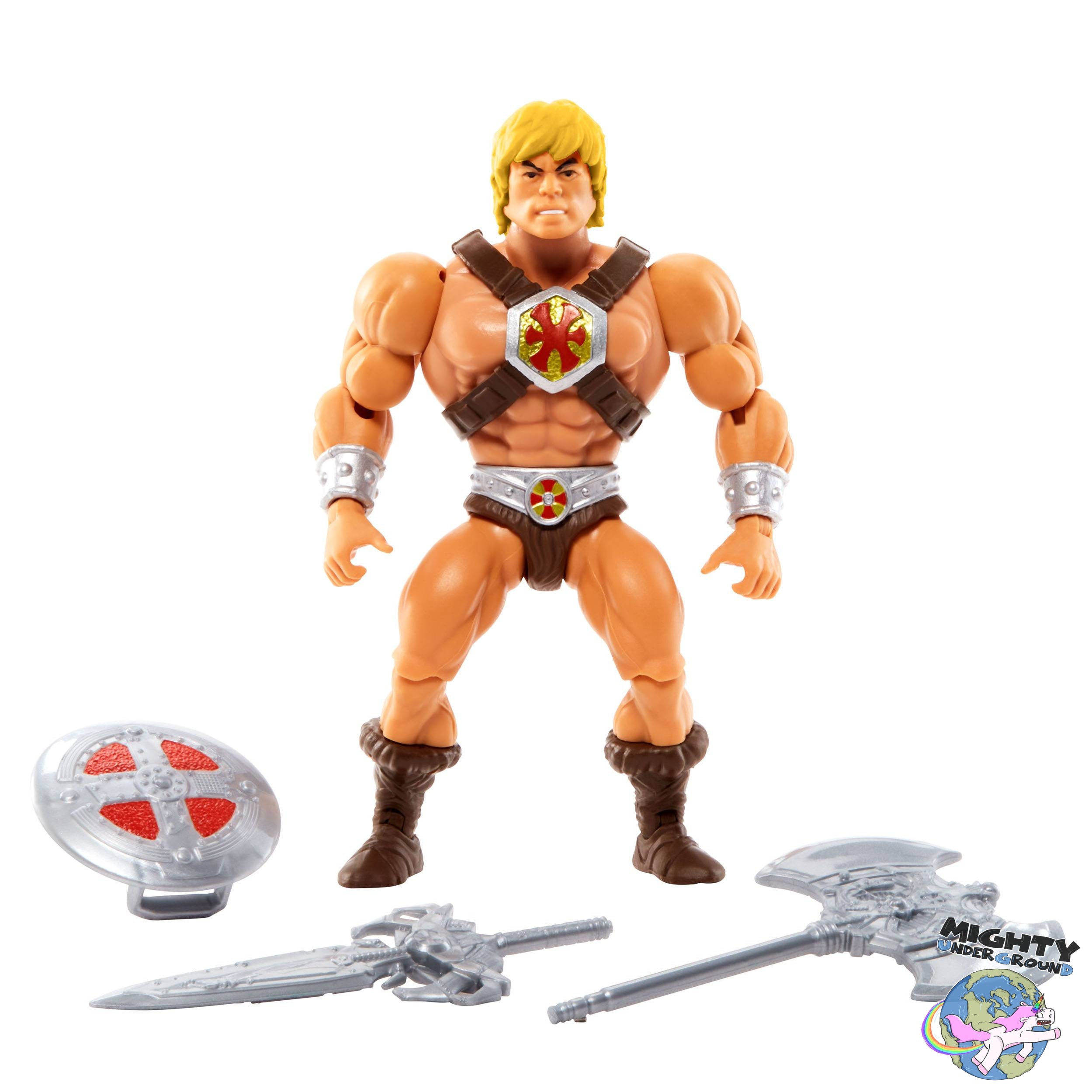 Masters of the Universe Origins: He-Man (200X)-Actionfiguren-Mattel-Mighty Underground