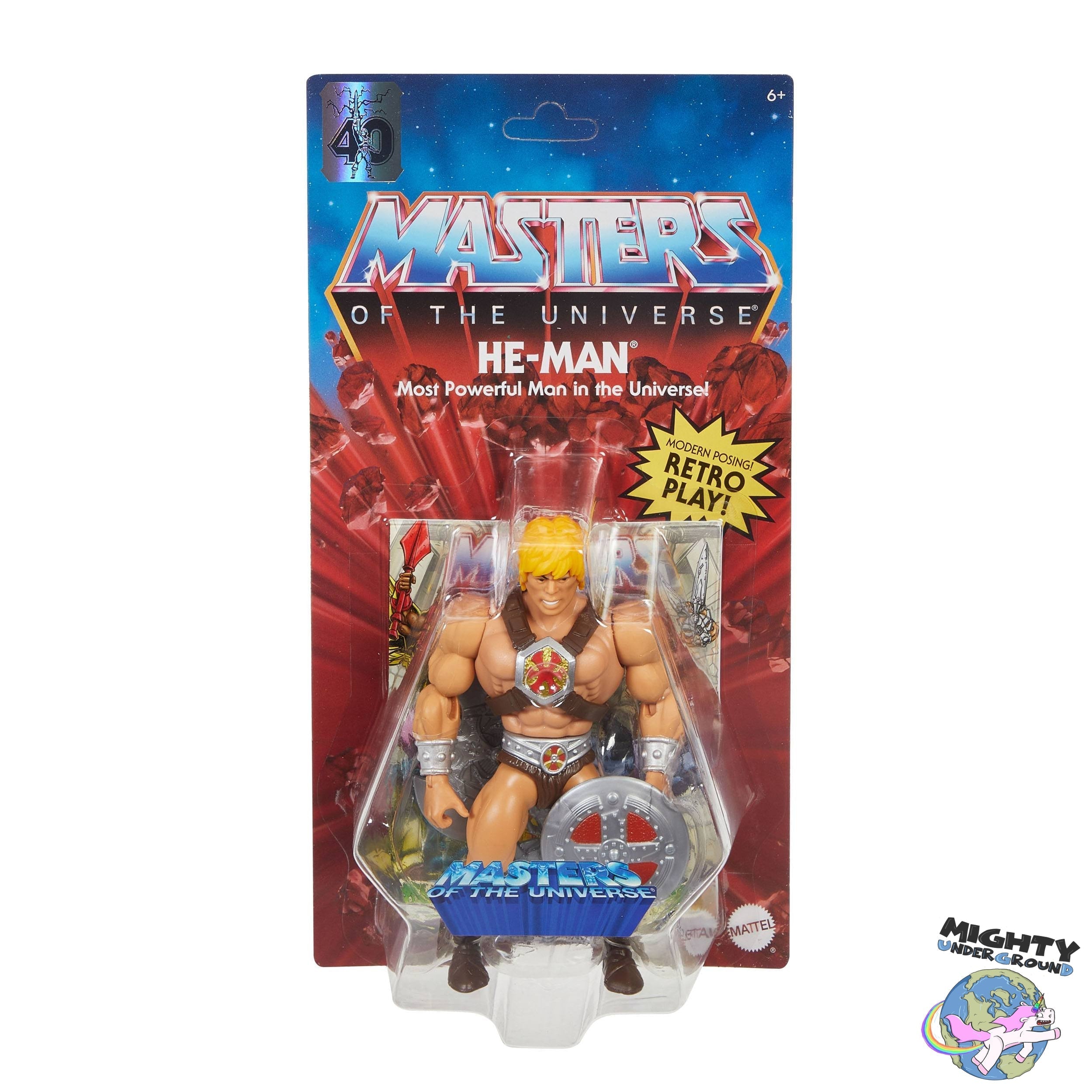 Masters of the Universe Origins: He-Man (200X)-Actionfiguren-Mattel-Mighty Underground