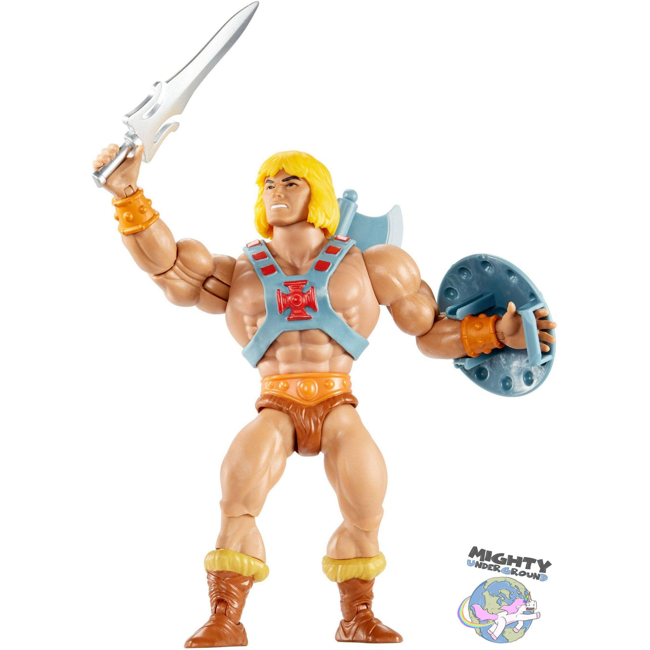 Masters of the Universe Origins: He-Man - VORBESTELLUNG!-Actionfiguren-Mattel-mighty-underground